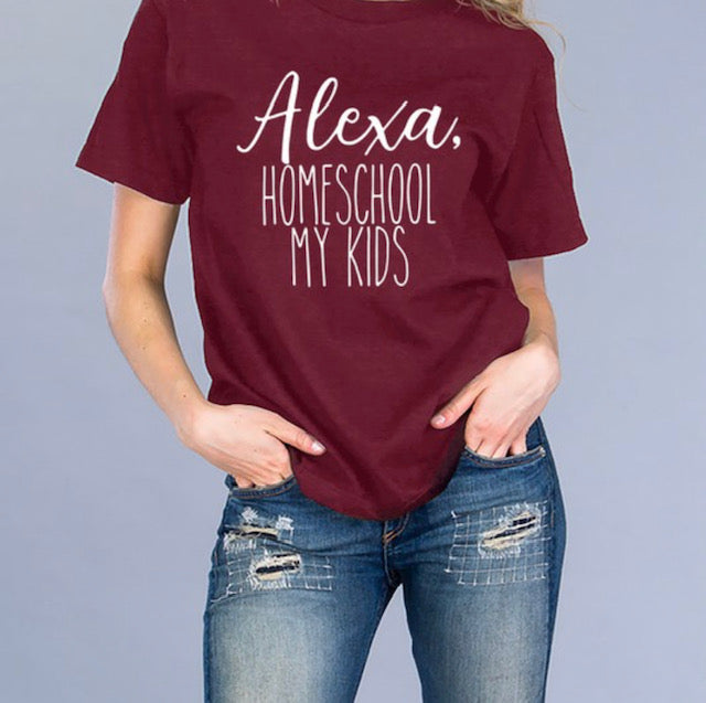 Alexa Homeschool My Kids-Womens Plus Size