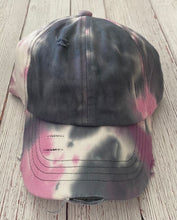 Load image into Gallery viewer, Tie dye Cap-pink
